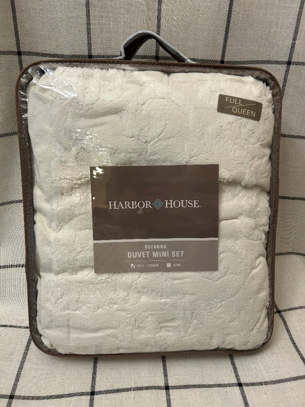 Harbor House Duvet Set Full or Queen Suzanna White